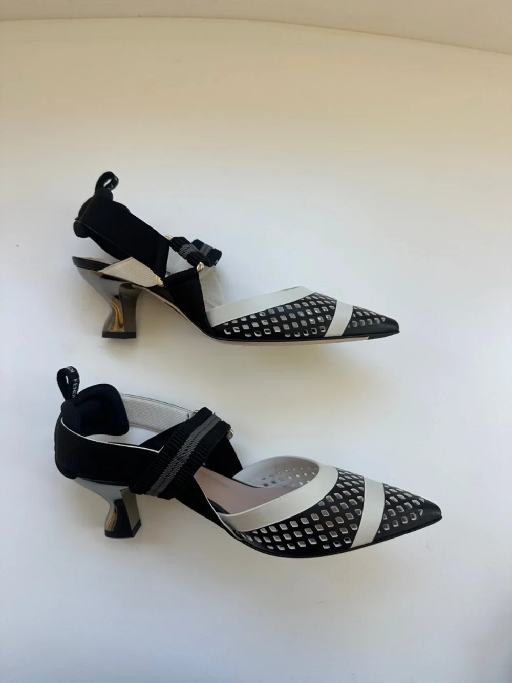 Fendi Leather Colorblock Pattern - Picture 5 of 6